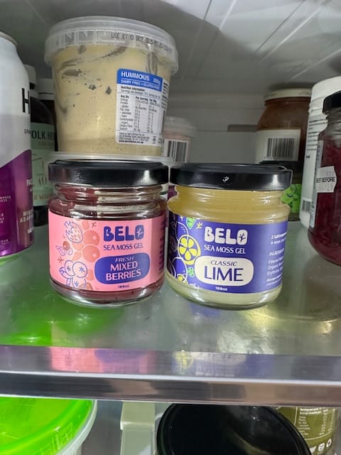 Customer photo review of Belo Sea Moss Gel - Starter Pack