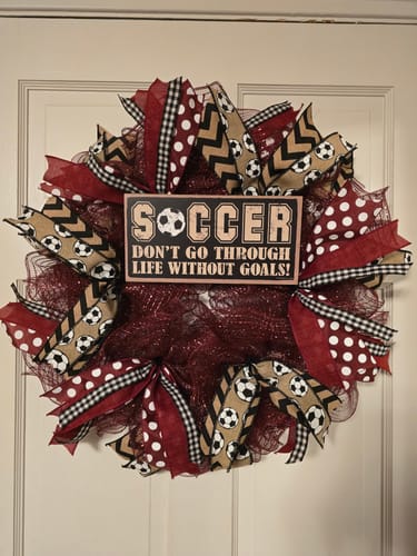 Customer photo review of Pancake Wreath Frame Patent Pending Bundle