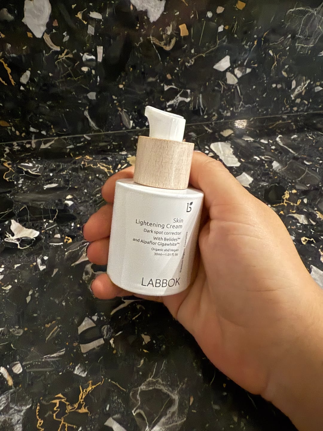 Customer photo review of Labbok Skin Lightening Cream, 30ml