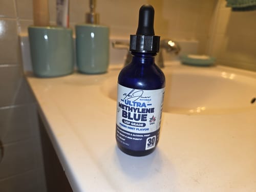 Customer photo review of Ultra Methylene Blue