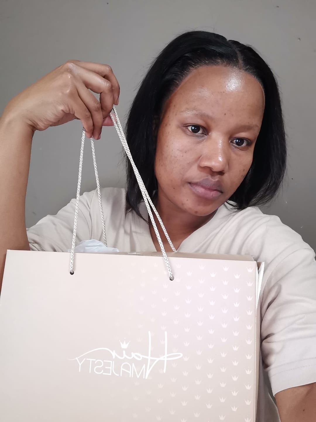 Customer photo review of KAMO - Brazilian 13x4 Lace Front Wig