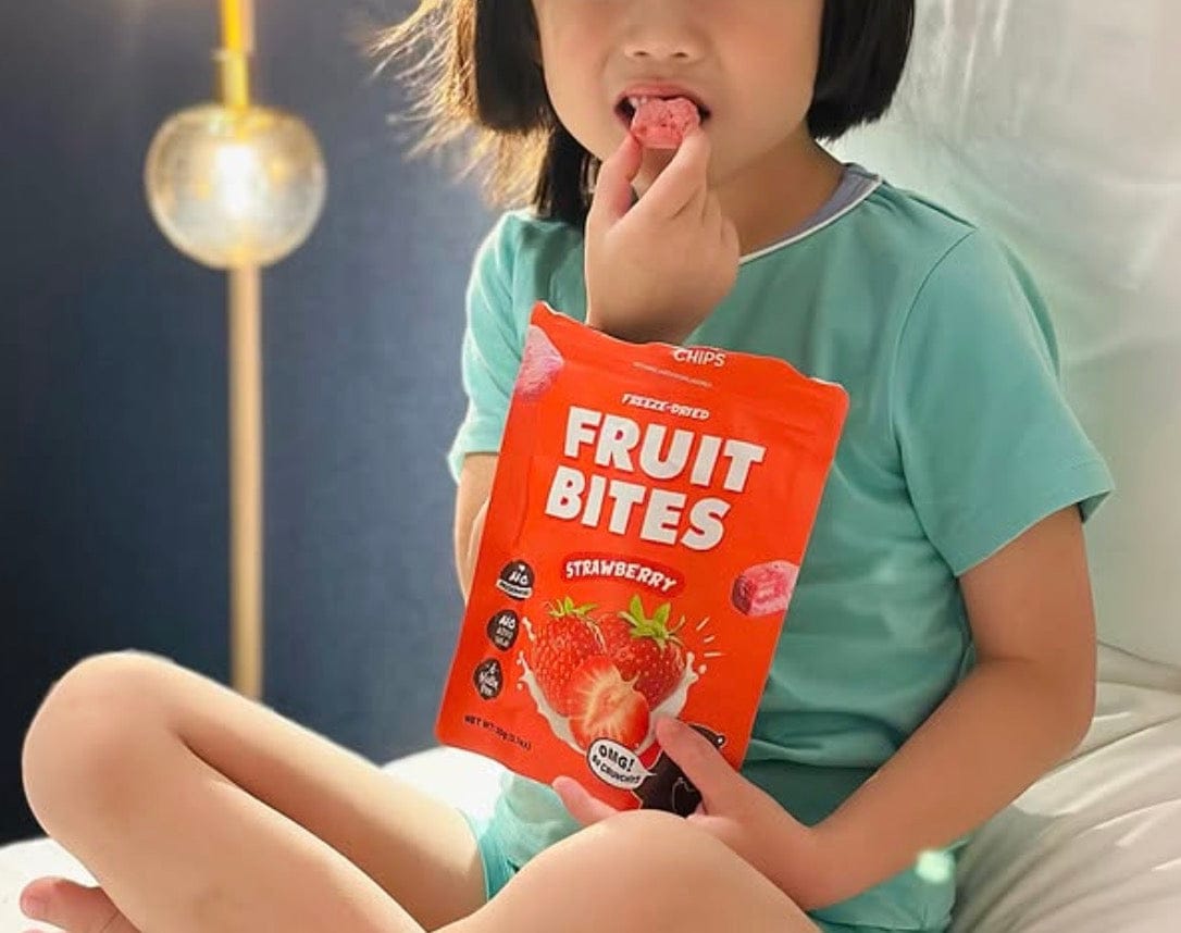 Customer photo review of Strawberry Fruit Bites (20g)