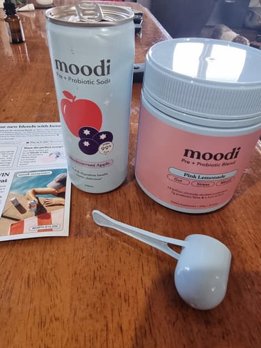 Customer photo review of Pre + Probiotic Soda
