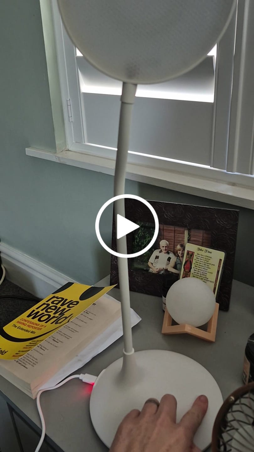 Customer video review of The Dusk Lamp - Red Light Night Light