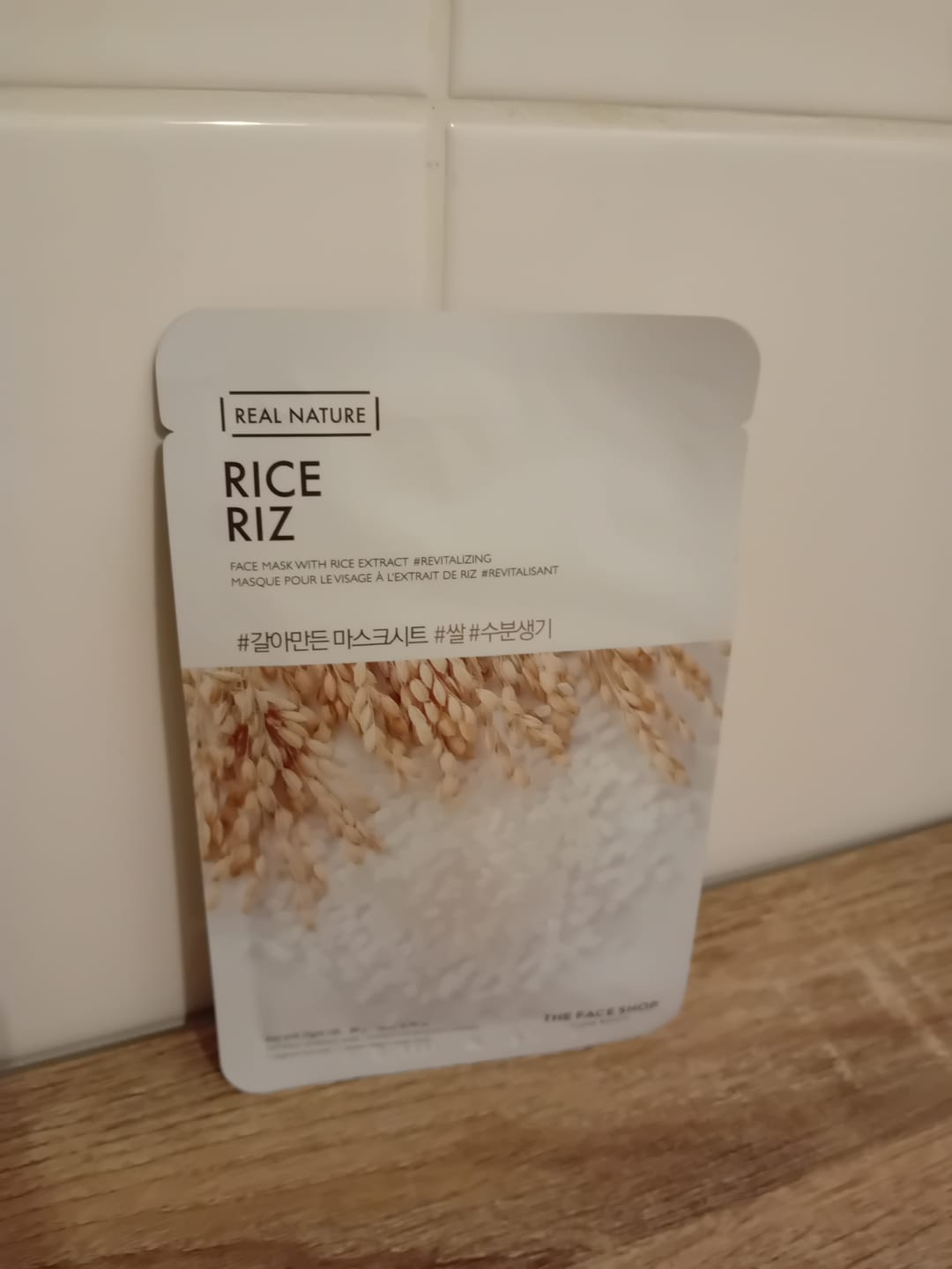 Customer photo review of The Face Shop - Masque hydratant