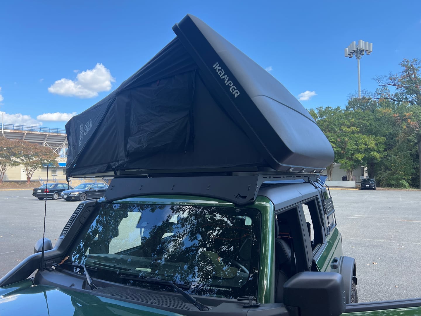Customer photo review of Modular Roof Rack For The Ford Bronco 4-Door
