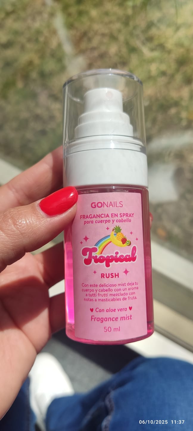 Customer photo review of Fragancia Corporal - Tropical Rush
