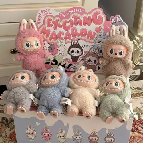 Customer photo review of Pop Mart Labubu The Monsters Tasty Macarons Vinyl Face Sealed Case (6 Blind Boxes)