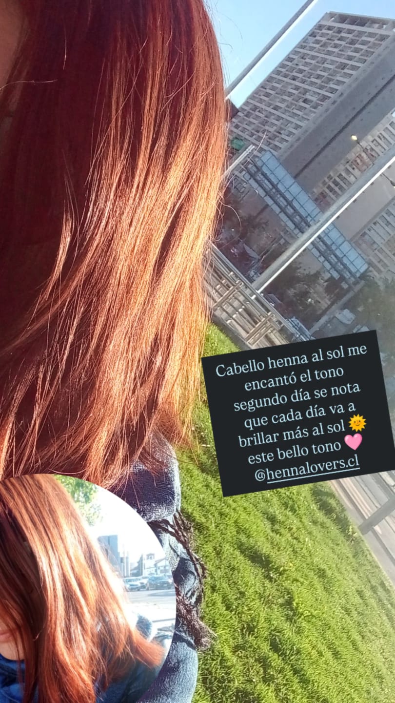 Customer photo review of Tinte 100% Natural Hamsa Herbal (Tono Castaño)