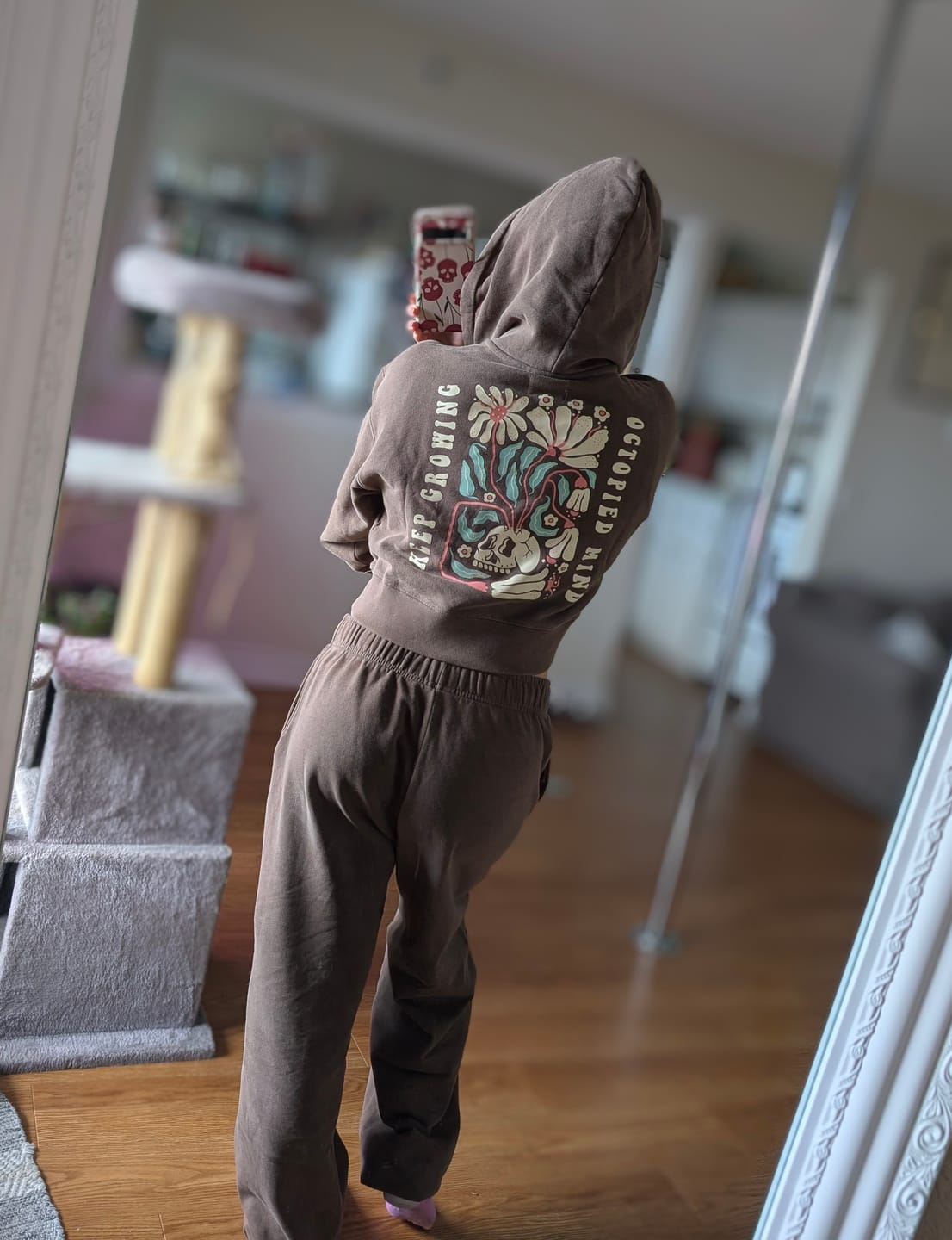 Customer photo review of Keep Growing Zip Hoodie