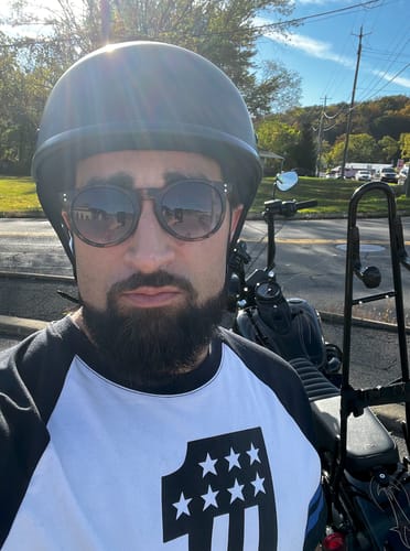 Customer photo review of SOA Smallest Lightest DOT Beanie Flat Black No Peak