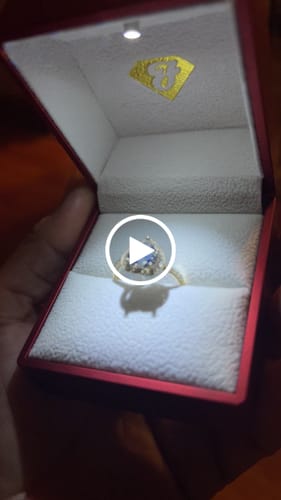 Customer video review of 14K Heart CZ Ring 💛 😍 JTJ™