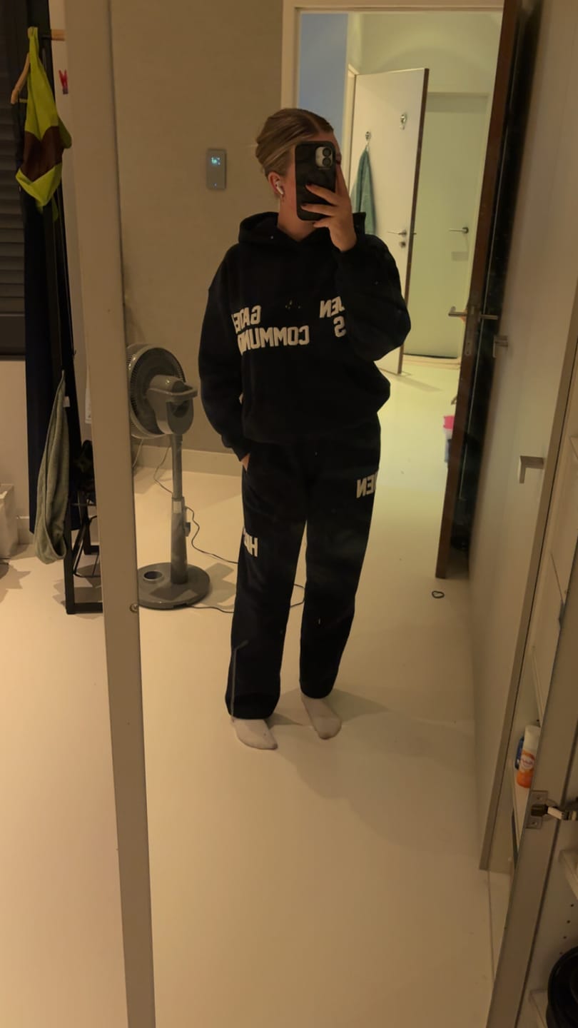 Avis client avec photo sur le PANTALON DE SURVEILLANCE À JAMBES DROITES NAVY