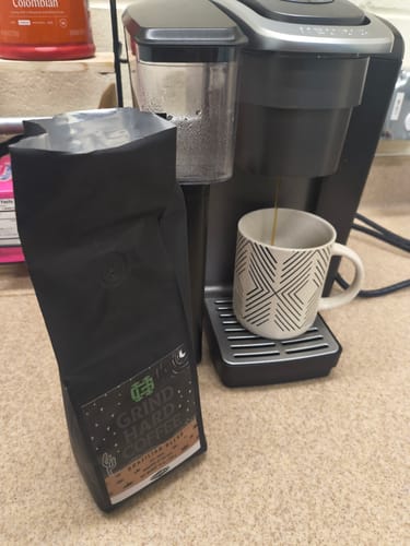 Customer photo review of PREMIUM BRAZILIAN BLEND COFFEE