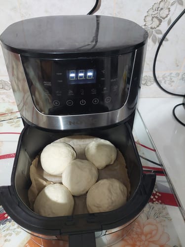 Customer photo review of Air Fryer Novio Grill & Fry