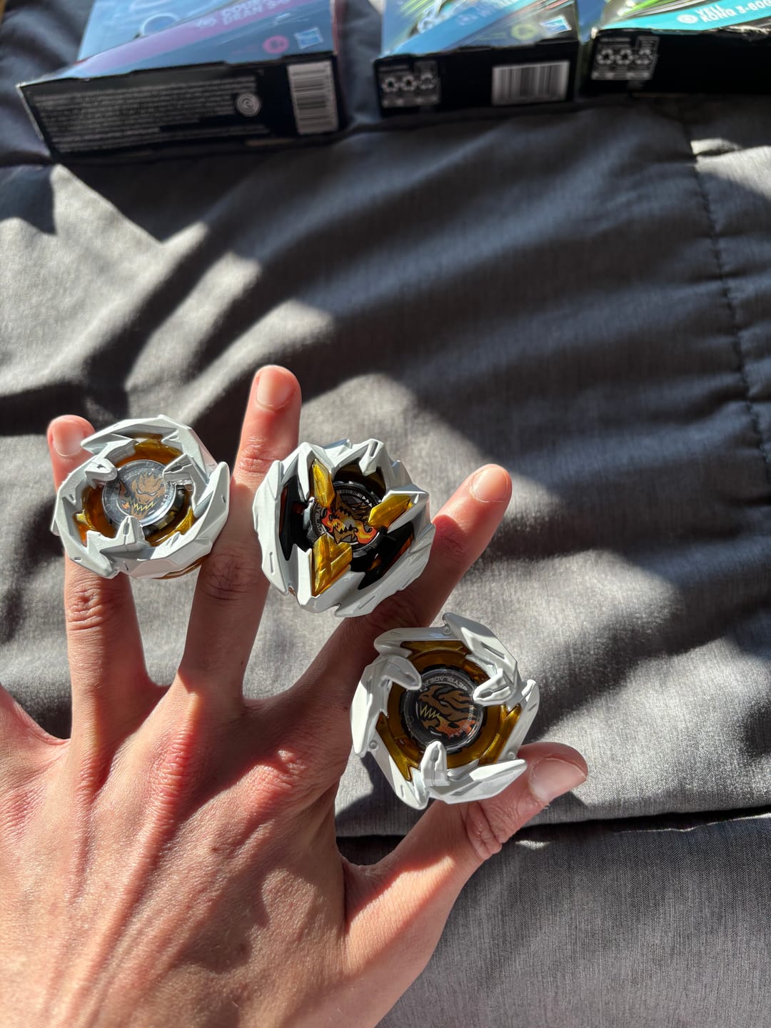 Customer photo review of Takaratomy Beyblade X UX-00 Dran Deck Starter