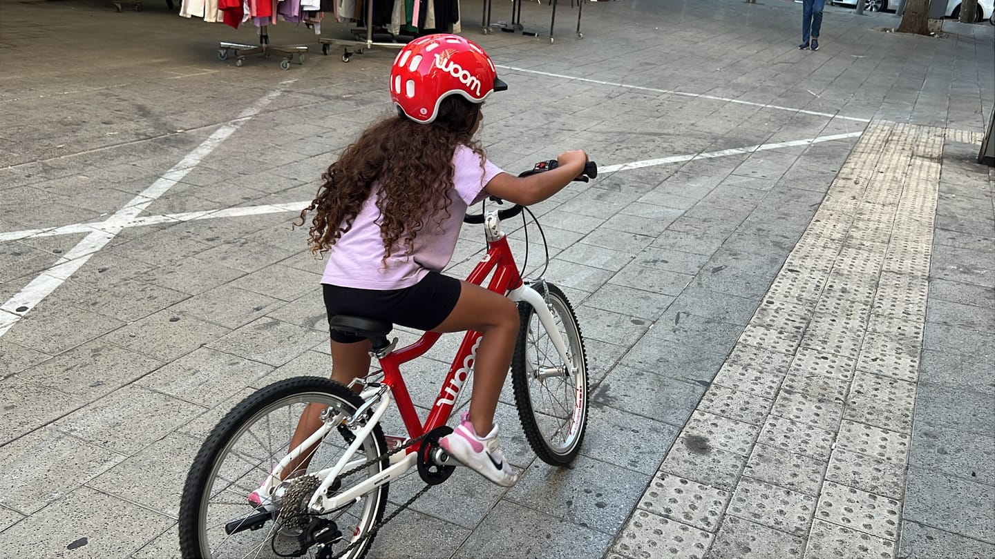 Customer photo review of woom GO 4 אופני ילדים 20 אינץ'