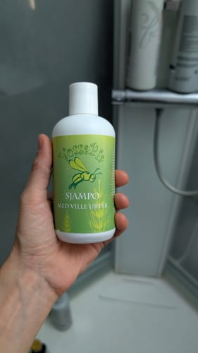 Customer photo review of Pakketilbod til familien: Ringblomstsalve 100 ml 💚 Sjampo 250 ml 💚 Panterbalsam 50 ml