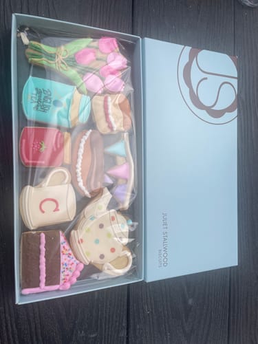 Customer photo review of Afternoon Tea Deluxe Biscuit Box