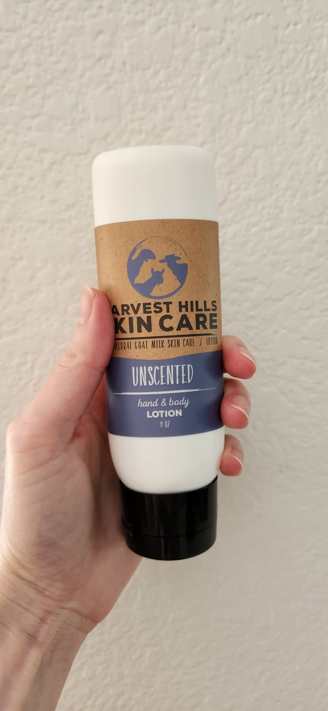 Customer photo review of Unscented Lotion