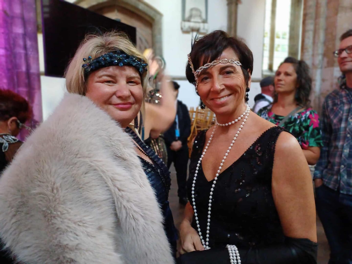 Customer photo review of Natasha 1920s Gatsby Dress - Black