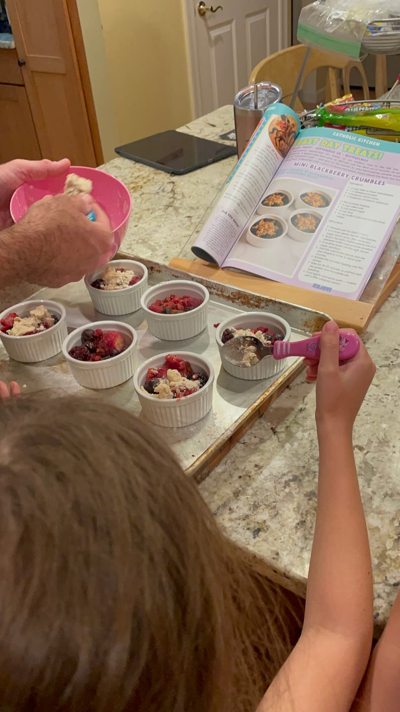 Customer photo review of Catholic Kids Club Magazine 1-Year Subscription (12 issues- 1 per month)