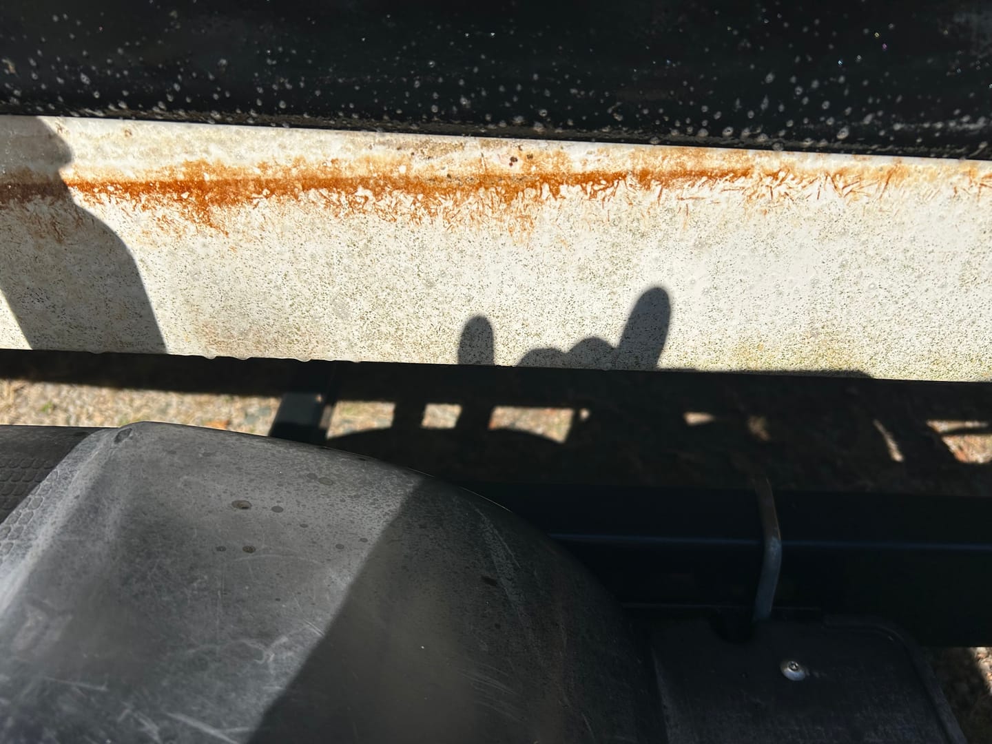 Customer photo review of Acid Machine Clean: All-Purpose Acid Cleaner & Water Spot Remover