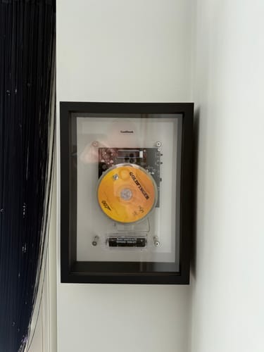 Customer photo review of M1 Music Frame CD Player