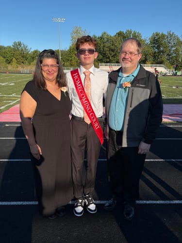 Customer photo review of Ties2you Salmon Orange Pasiley Silk Men's Vest Necktie Hanky Cufflinks Set
