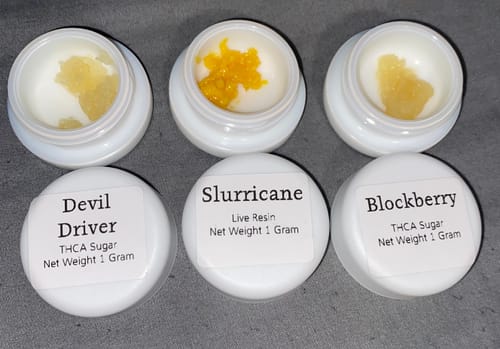 Customer photo review of Devil Driver | THCA Sugar