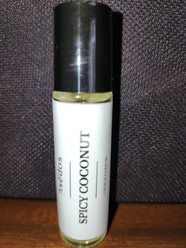 Customer photo review of SPICY COCONUT PERFUME OIL