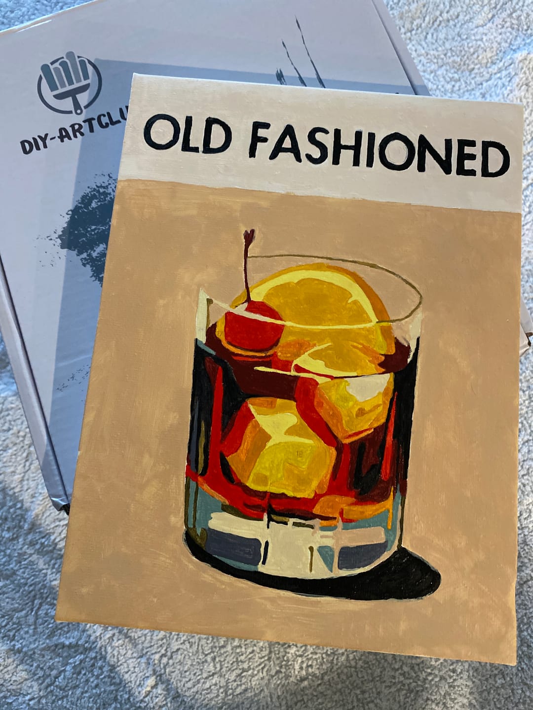 Customer photo review of 6 Mini Paintings - Cocktail Deluxe Set