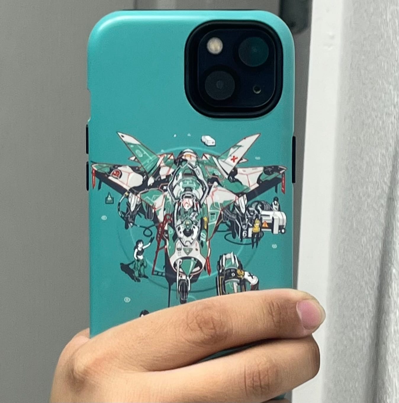 Customer photo review of Arsenal iPhone Case