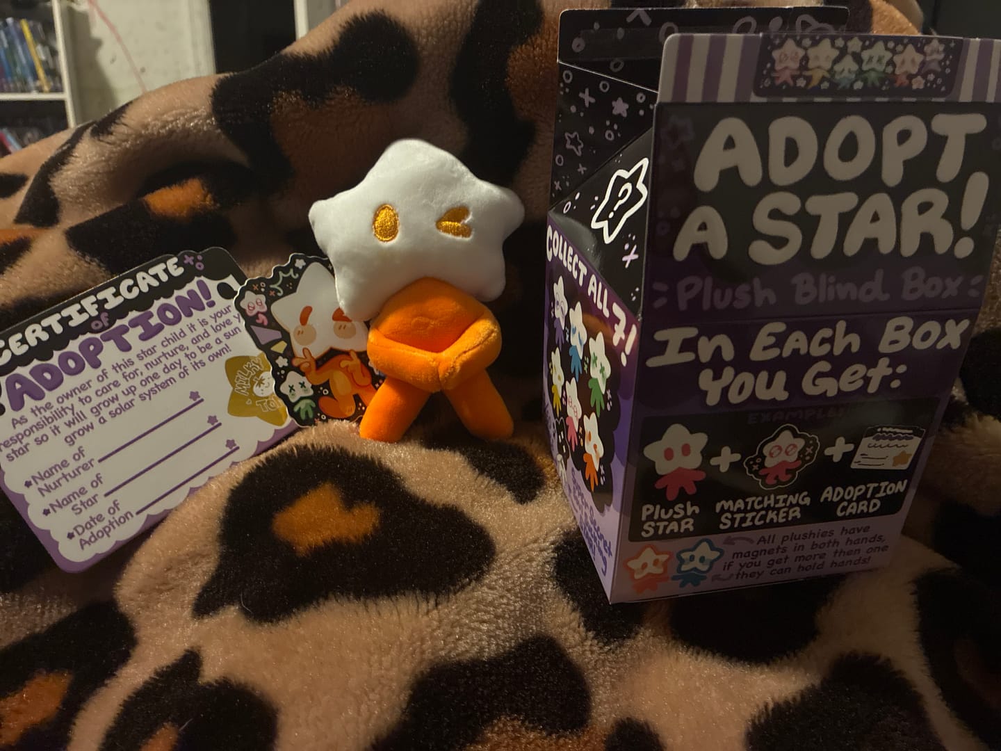Customer photo review of Adopt a Star Baby Plush Blind Box