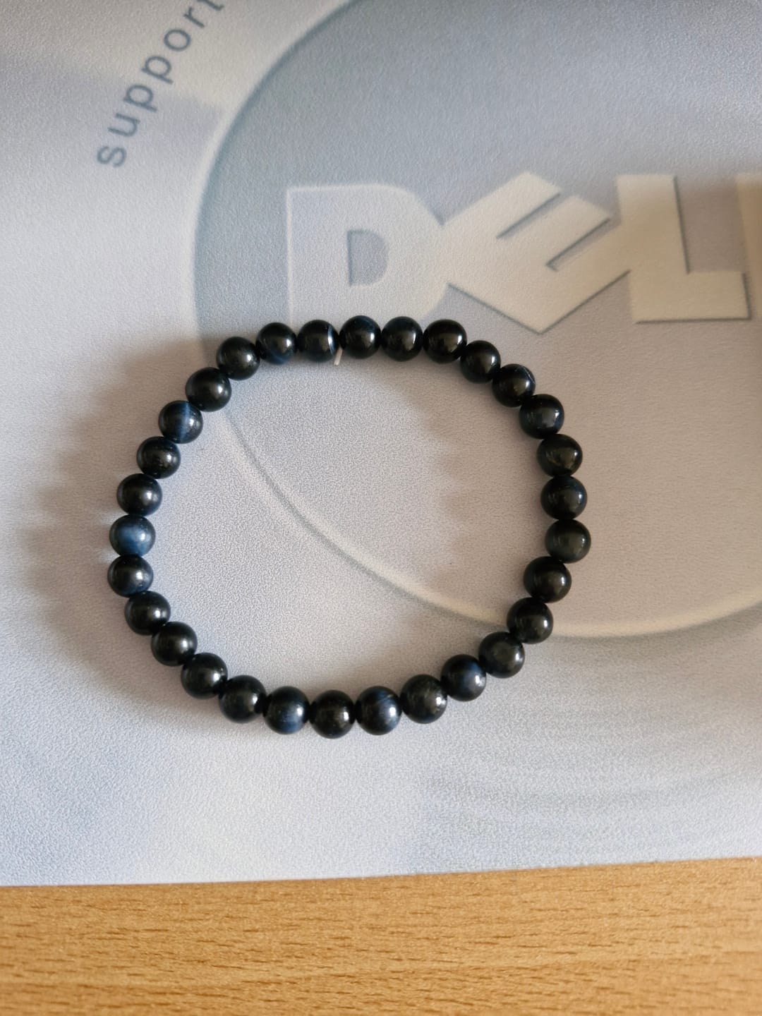 Customer photo review of Bracelet "Ange Gardien" en Oeil de Faucon