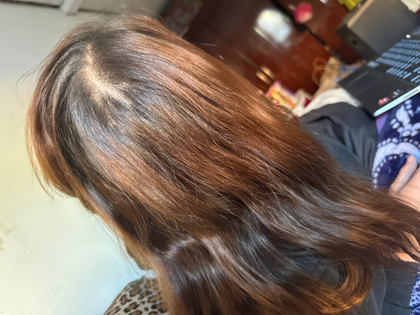 Customer photo review of Shampoo y Acondicionador