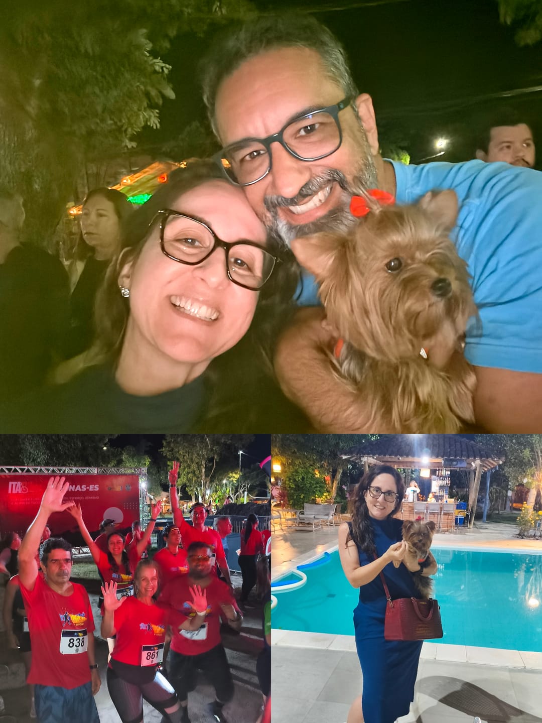 Customer photo review of Óculos Barcelona Clip-On 3 em 1
