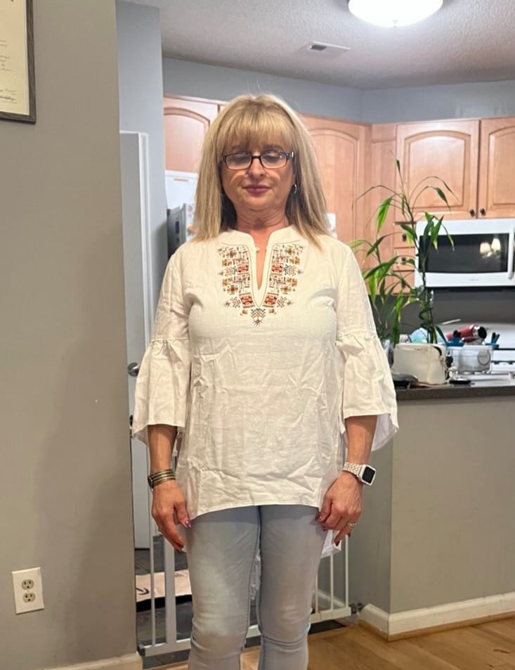 Customer photo review of Дамска риза "Плевенска"