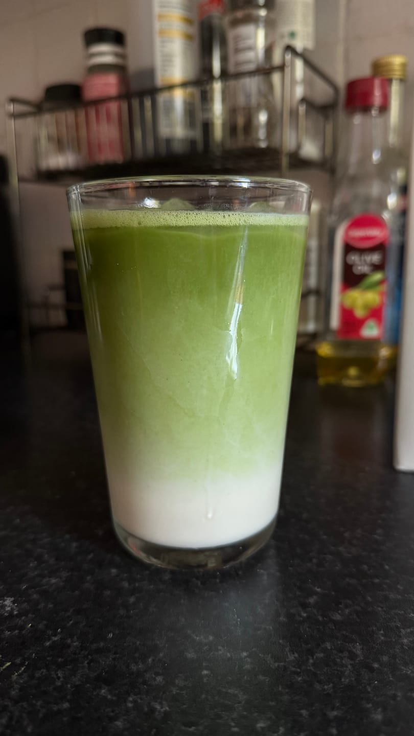 Customer photo review of Ceremonial Grade Matcha - 30g Tin