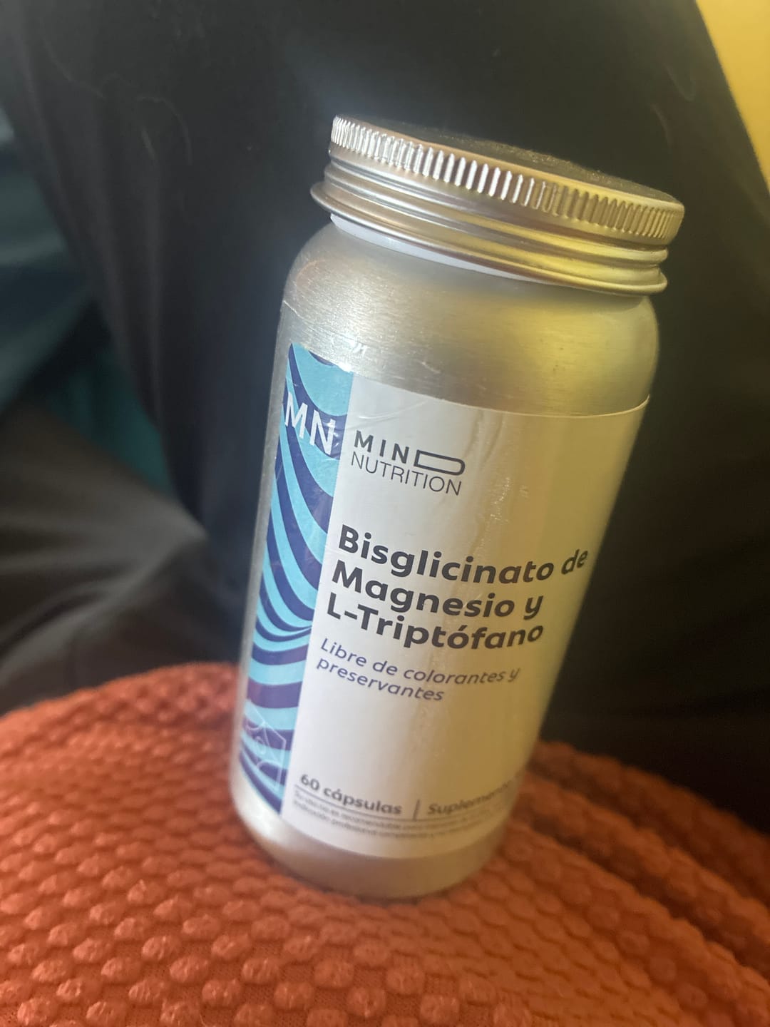 Customer photo review of Bisglicinato de Magnesio + L- Triptofano