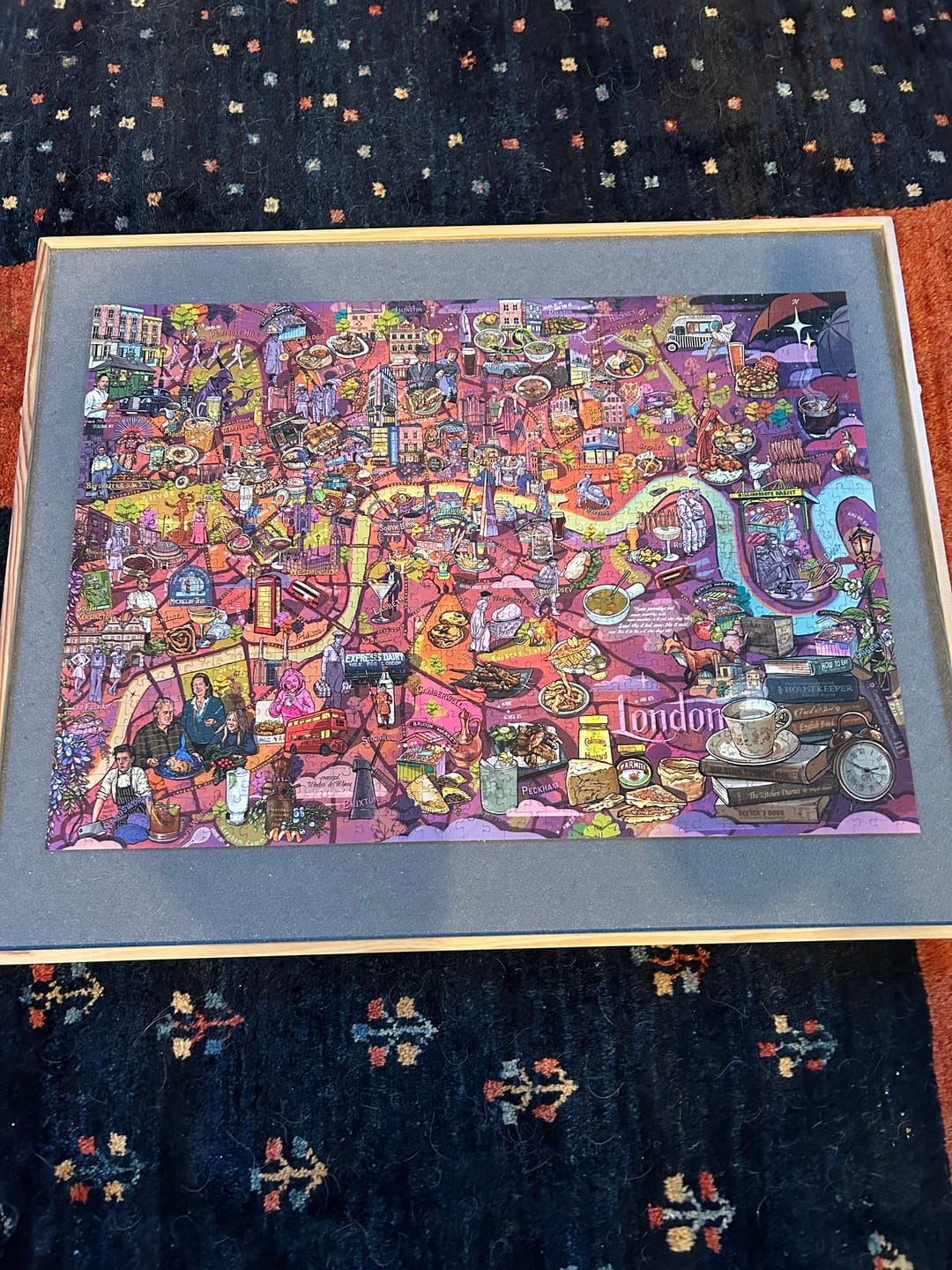 Customer photo review of Gourmet Puzzle - London
