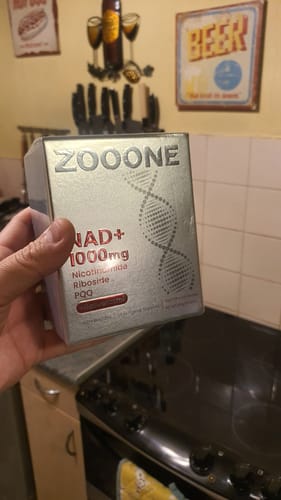 Customer photo review of NAD+ Berry Flavor Drink Mix