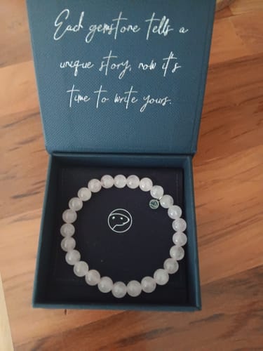 Customer photo review of Rose Quartz Bracelet