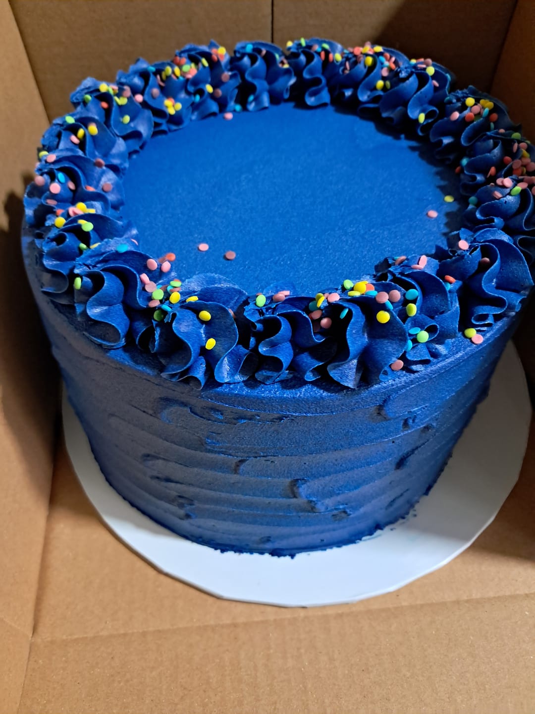 Customer photo review of Vegan Vanilla Cake