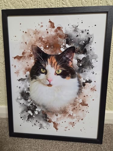 Jane S. review of Your Cat as Watercolor Portrait image 1 out of 1