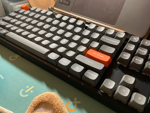 Customer photo review of Keychron K8 Max QMK 無線機械式鍵盤(注音版本)