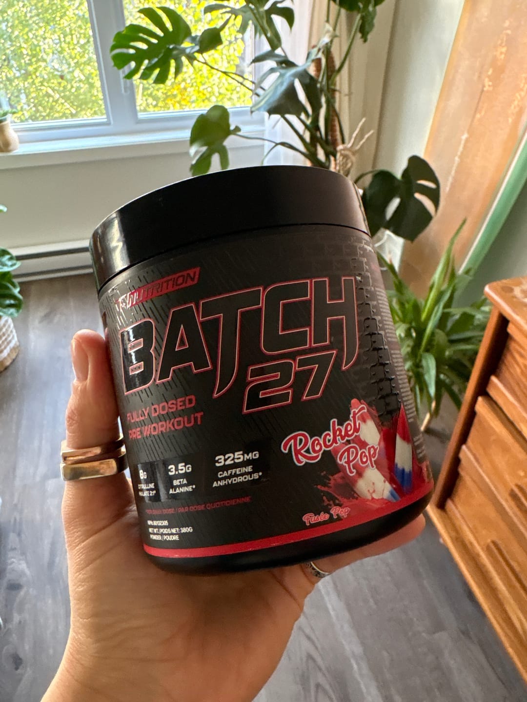 Customer photo review of TC Nutrition - Batch 27 - Pre Workout - 360g