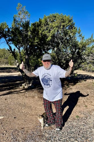 Customer photo review of LIBERTY OR DEATH TEE