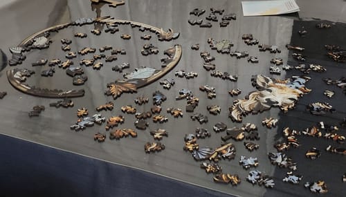 Customer photo review of Hayat Ağacı - Ahşap Puzzle