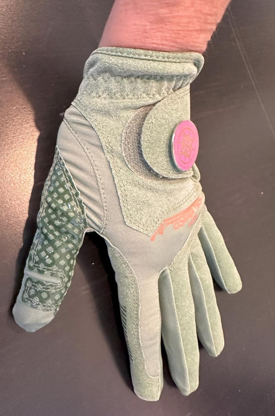 Customer photo review of Copper Tech Advanced 2.0 Women's Golf Glove Left or Right